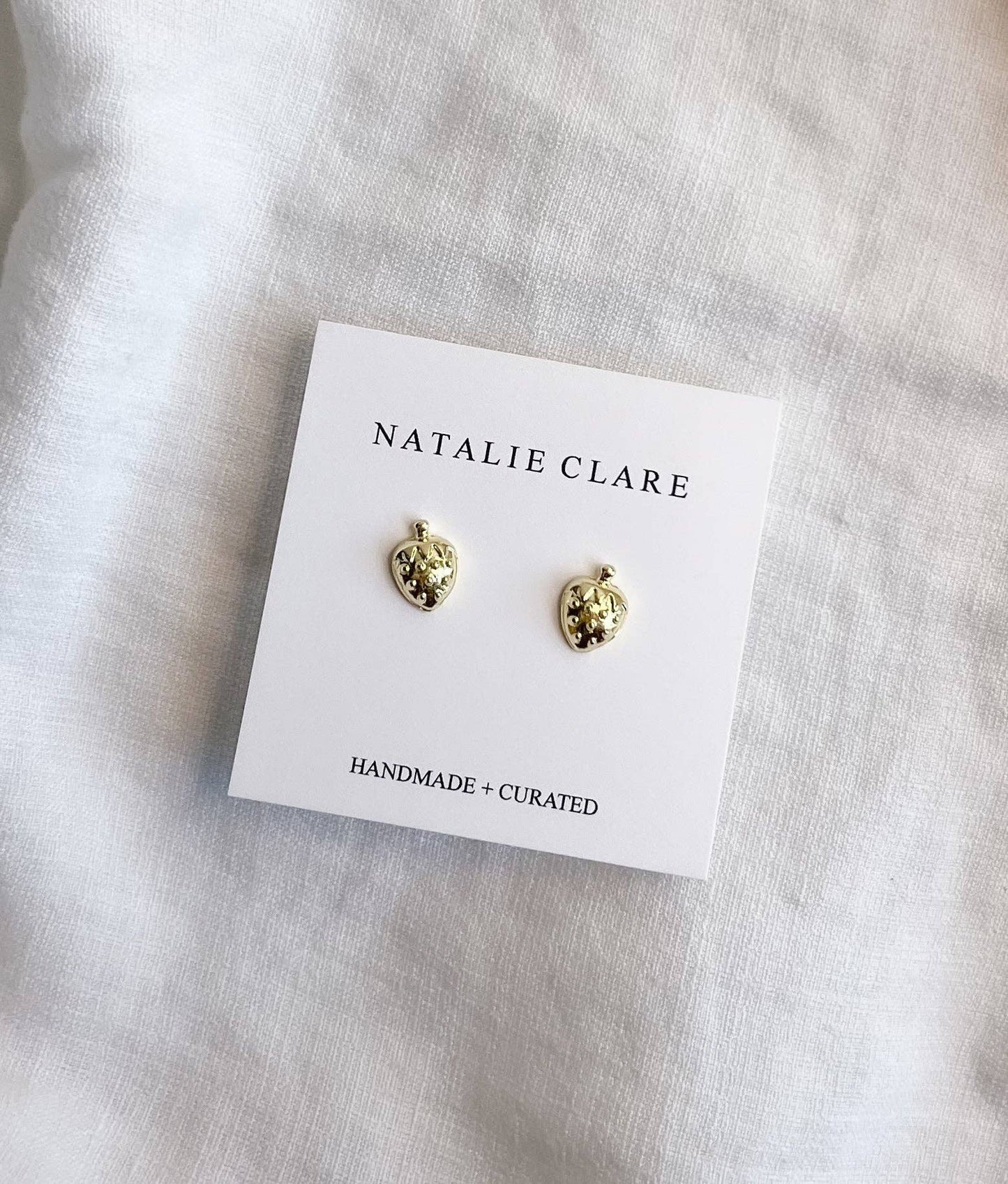 Natalie Clare Collections - Strawberry Studs