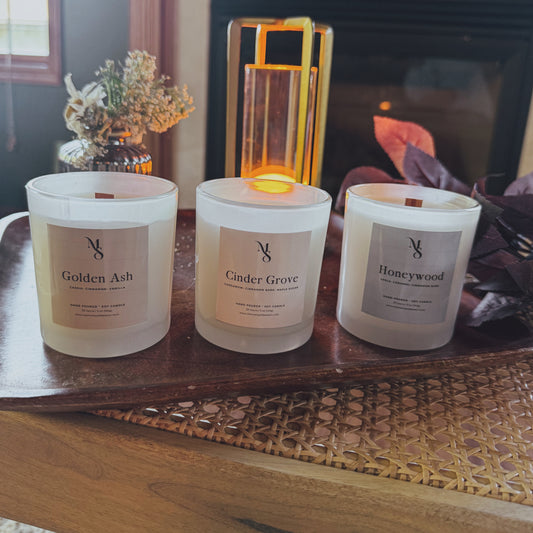 Autumn Glow Candle Trio | 3 x 5oz Soy Candles