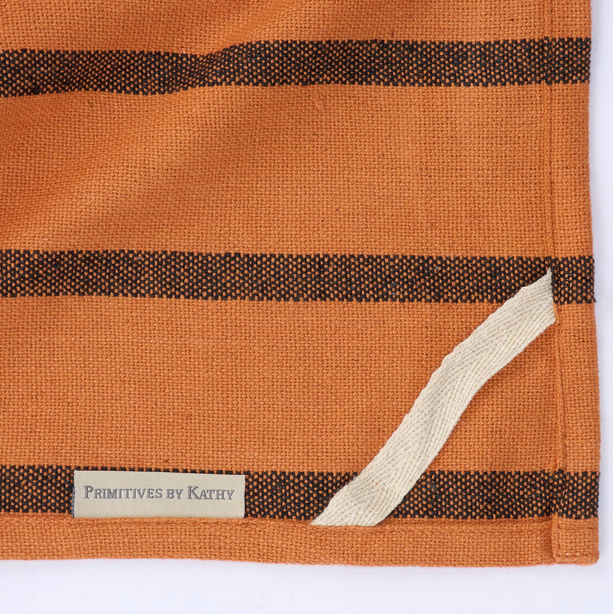 Primitives by Kathy - Orange Stripe Kitchen Towel