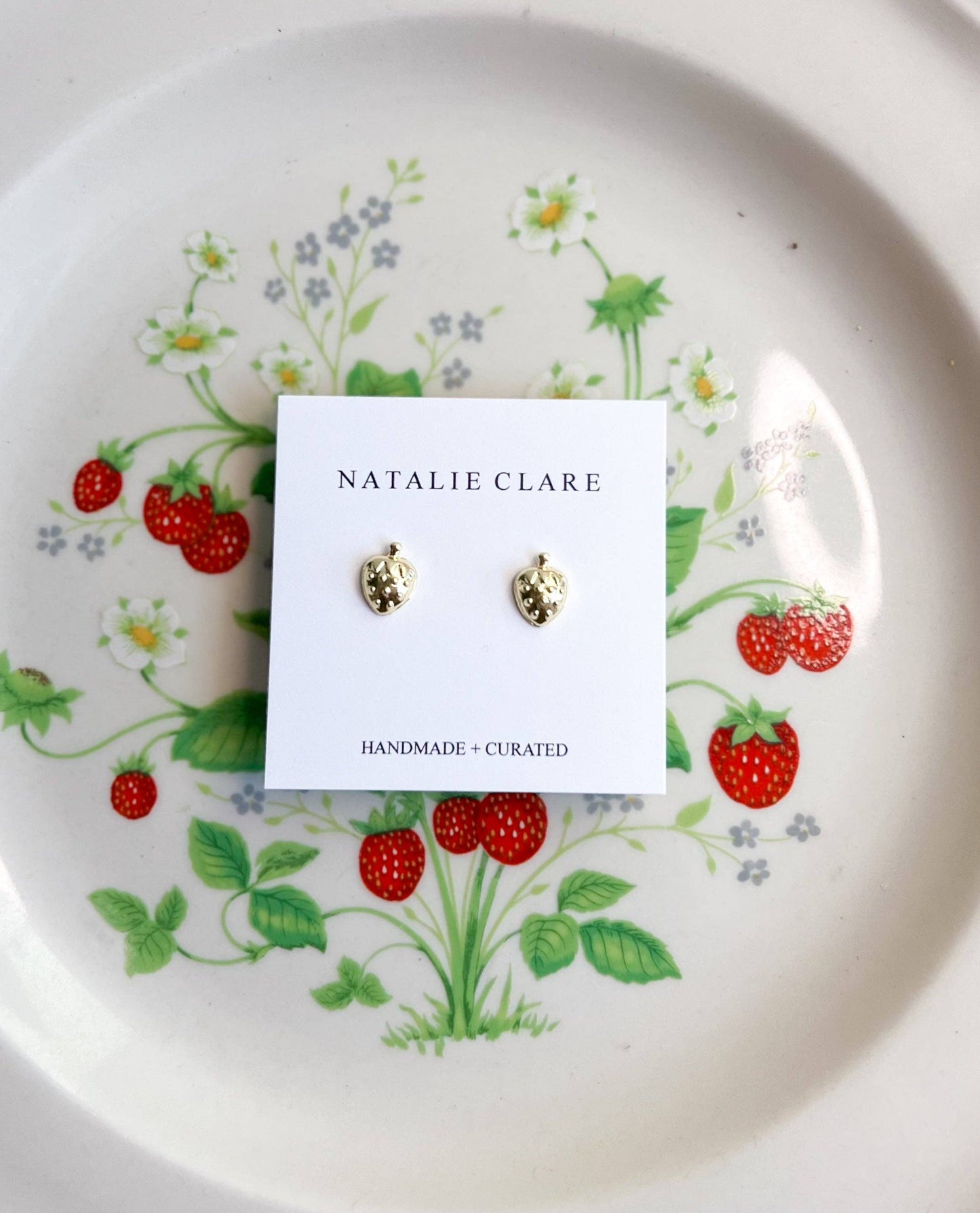Natalie Clare Collections - Strawberry Studs