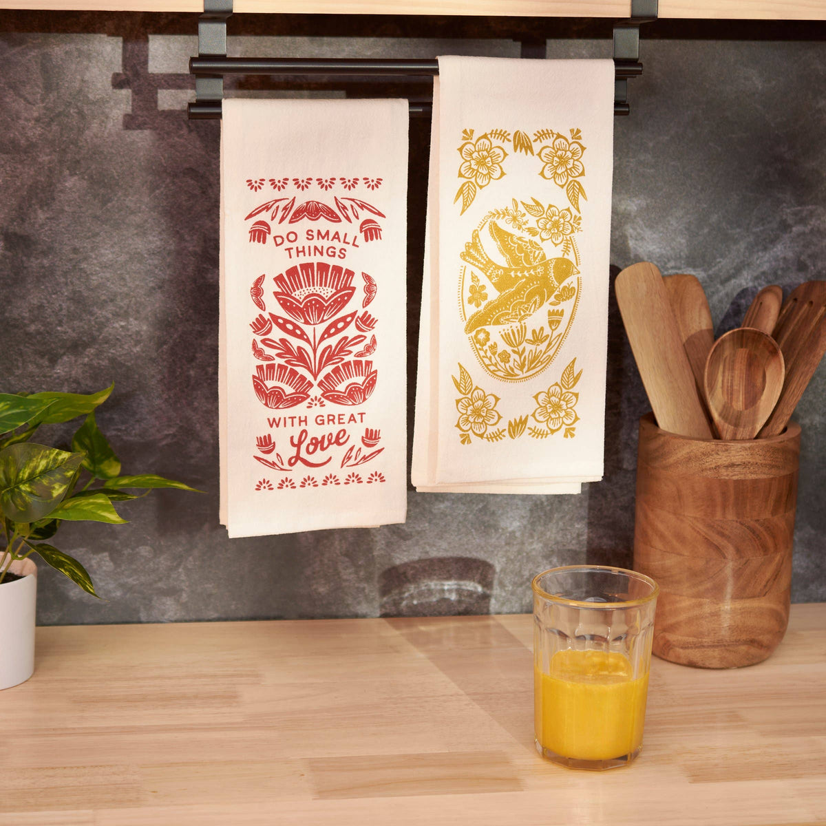 Primitives by Kathy - Peace Dove Kitchen Towel